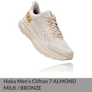 NEW Men’s Hoka Clifton 7 Sneakers, Size 12